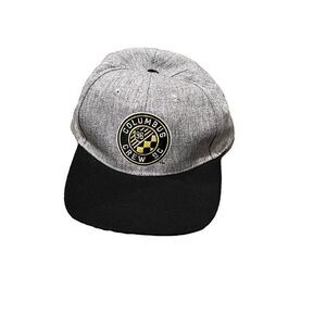 Columbus‎ Crew MLS soccer team hat with flat bill and adjustable fit